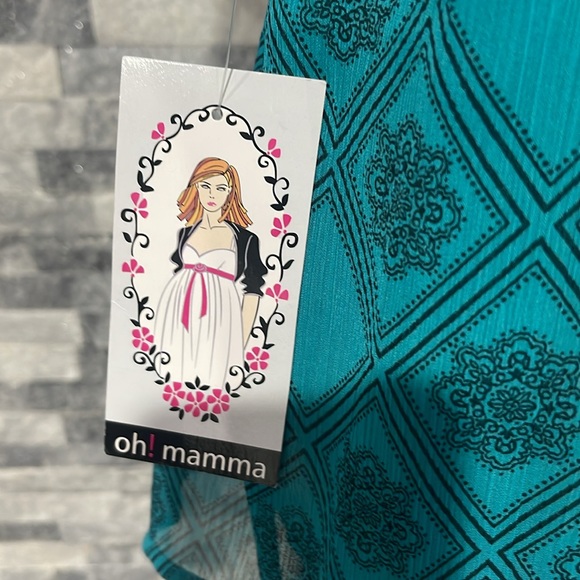 Oh Mamma Maternity Blouse Size L - Picture 6 of 8